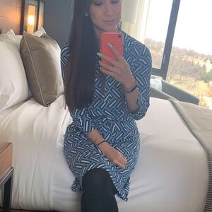 Donna Morgan printed dress